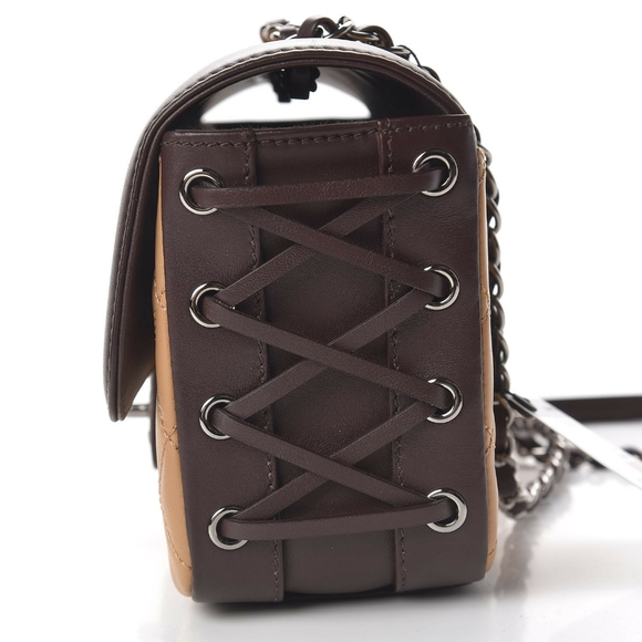 CHANEL Tan With Brown Trim & Ruthenium Metal - Picture 9 of 15